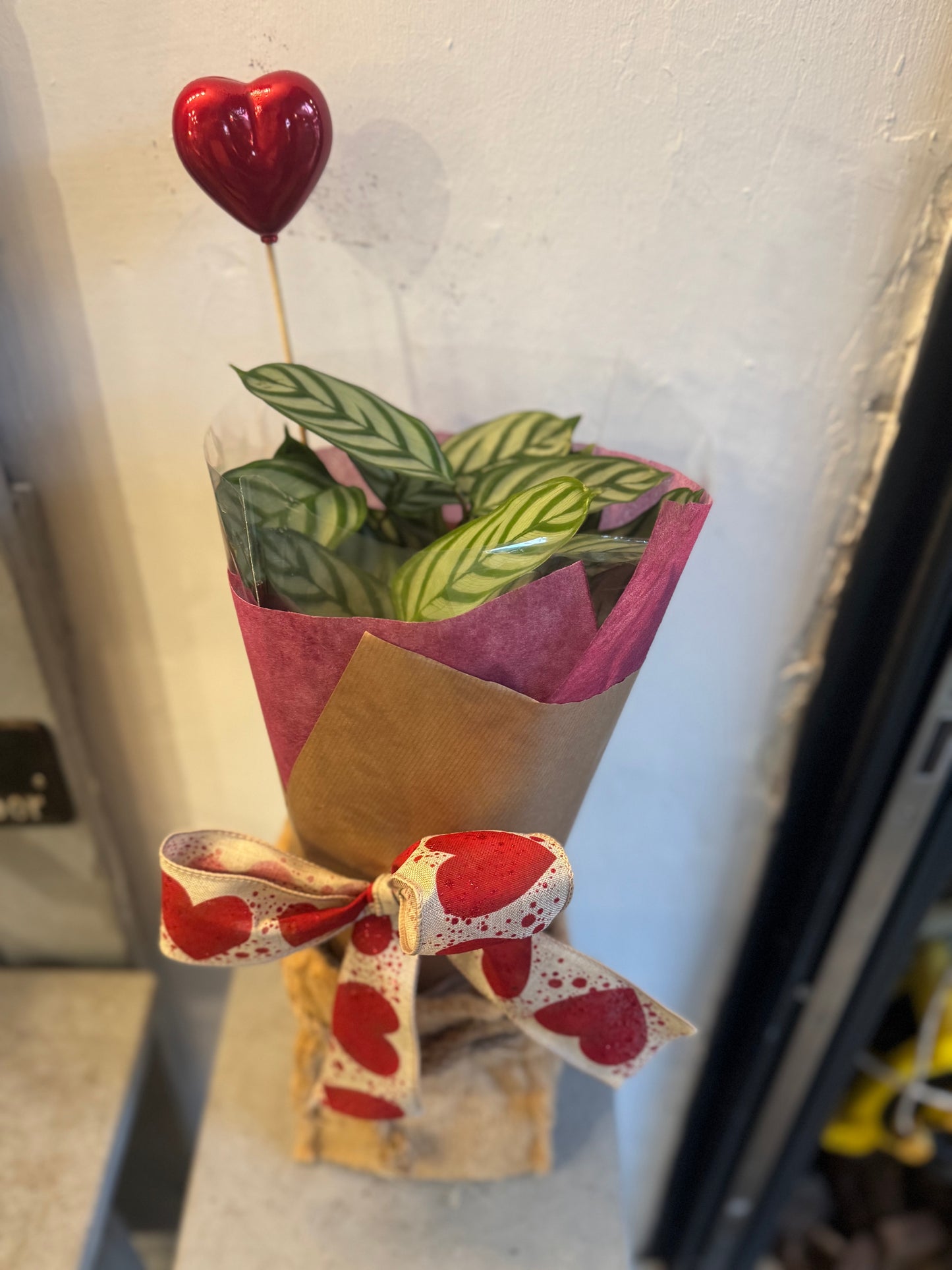 Valentines gift wrapping